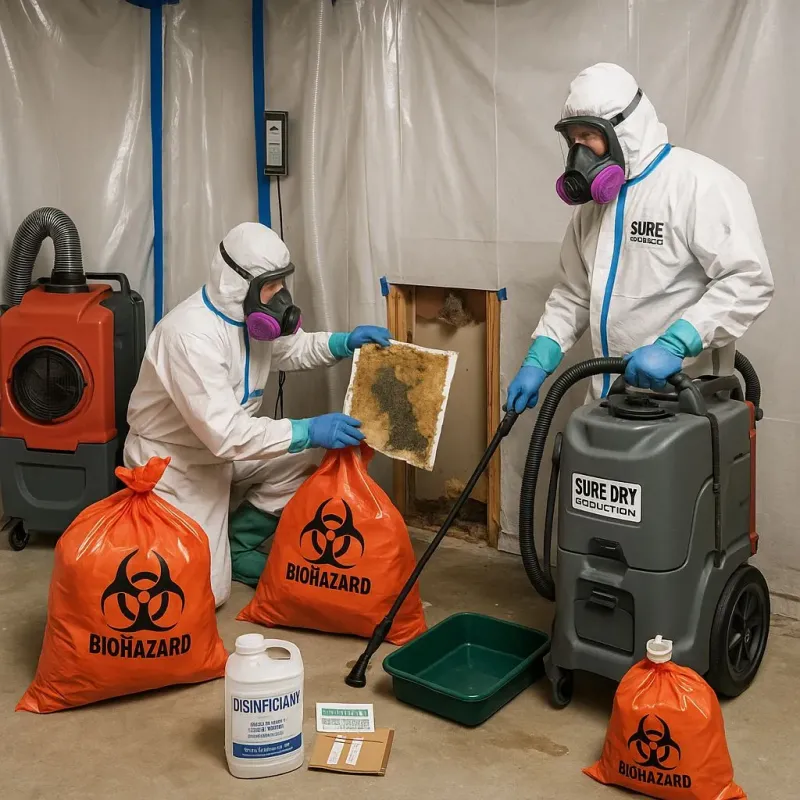 Contaminated Water Handling Protocols process in Bear Rocks, PA