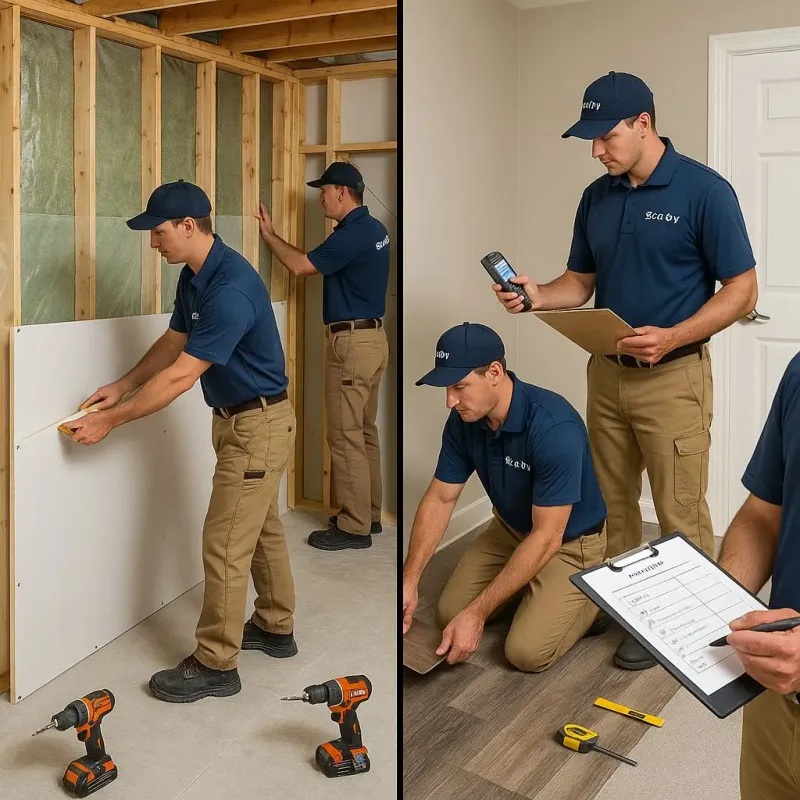 Repairs and Reconstruction process in Bear Rocks, PA