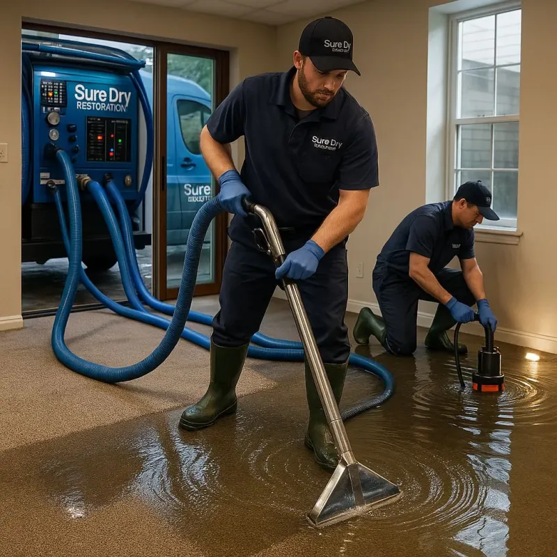 Water Extraction and Removal process in Bear Rocks, PA